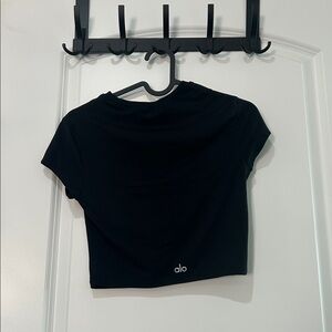 ALO Yoga Black top - ALOSOFT CROP